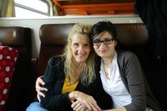 Kim with Cristiana