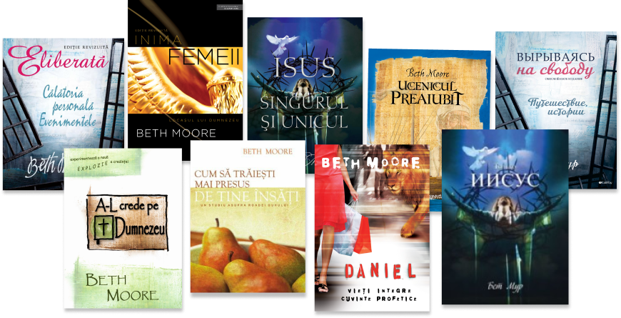 Beth Moore Romanian and Russian Translations